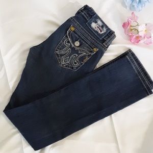 2/$30 🔥 MEK DENIM dark wash blue jean W27 L27